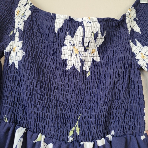 ONEYIM Floral Off Shoulder Dress Size Large - Picture 8 of 11